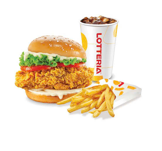 Combo Burger Gà
