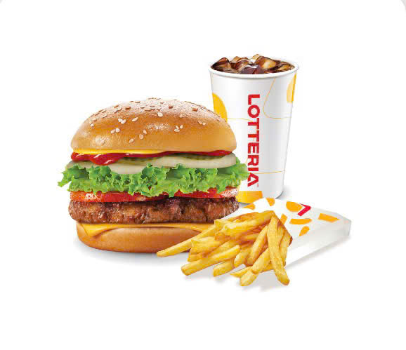 Combo Burger Bò Phômai